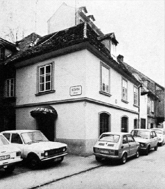 Tkalčićeva ulica 1980-ih godina. Lokal Sunčani sat